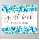 Search for mint wedding guest books Botanical
