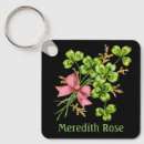Search for four leaf clover square key rings Lucky