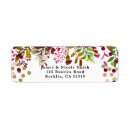 Search for confetti wedding return address labels Modern