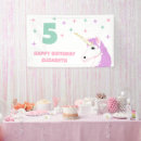 Search for unicorn birthday party banners Stars