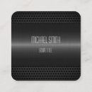 Search for stainless business cards Silver