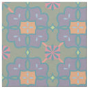 Search for orange and purple fabric Flowers