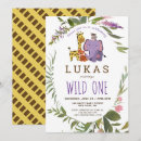 Search for giraffe 1st birthday invitations Elephant