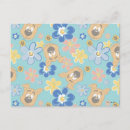 Search for horizontal pattern postcards Dog