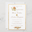 Search for peach and gold wedding invitations Rose