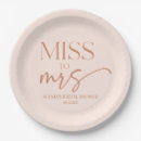 Search for miss to mrs plates Bride to be