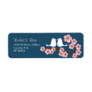 Search for cherry blossom return address labels weddings Oriental