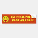 Search for pedalling bumper stickers Car