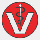Search for vet stickers Caduceus