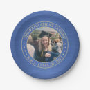 Search for blue and gold graduation plates Congratulations