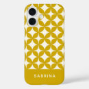 Search for mid century modern design iphone cases Retro geometric pattern