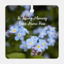 Search for forget me not christmas tree decorations Memorial
