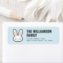 Search for easter bunny return address labels Blue
