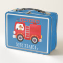 Search for fireman lunch boxes Fire engine