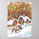 Search for vintage winter scene posters Snow