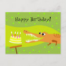 Search for crocodile birthday cards Cake