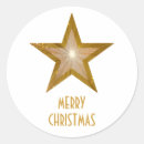 Search for gold christmas stickers Star
