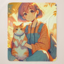 Search for japanese anime blankets Cat