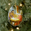 Search for vintage religious christmas tree decorations Nativity