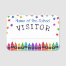 Search for rainbow name tags Back to school