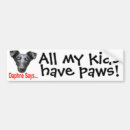 Search for dog mum bumper stickers Pets