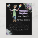 Search for keeping flyers Cleaning services