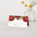 Search for red rose place cards Marsala