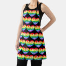 Search for rainbow pride aprons Love is love