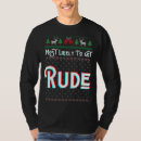 Search for rude christmas tshirts Funny