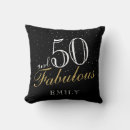 Search for 50th birthday cushions Fiftieth
