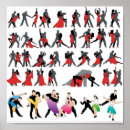 Search for ballroom dancing posters Black