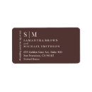 Search for chocolate return address labels Simple