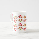 Search for white and brown mugs Floral