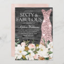 Search for country 60th birthday invitations Rustic