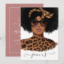 Search for leopard hens party invitations Elegant
