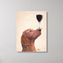 Search for dogs canvas prints Wine
