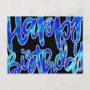Search for large blue cards Happy