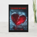 Search for broke cards Broken heart