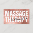 Search for massage therapy business cards Beauty