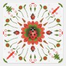 Search for red and green ladybug stickers Nature