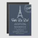 Search for blue eiffel tower invitations French