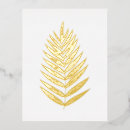 Search for gold foil postcards Modern minimalist