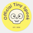Search for skeleton party stickers Trick or treat