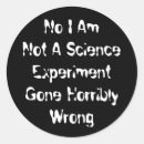 Search for science experiment stickers Scientist