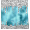 Search for black glitter shower curtains Gold