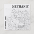 Search for mechanic business cards Automotive