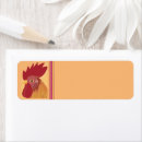 Search for rooster return address labels Bird