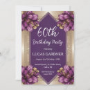 Search for purple and gold invitations Agate