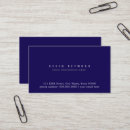 Search for simple front business cards Minimal