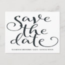 Search for modern minimalist save the dates Script